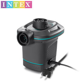 【全品対象ポイント10倍！ 2/15 20:00〜23:59】インテックス 電動空気入れ ACポンプ 66639 INTEX