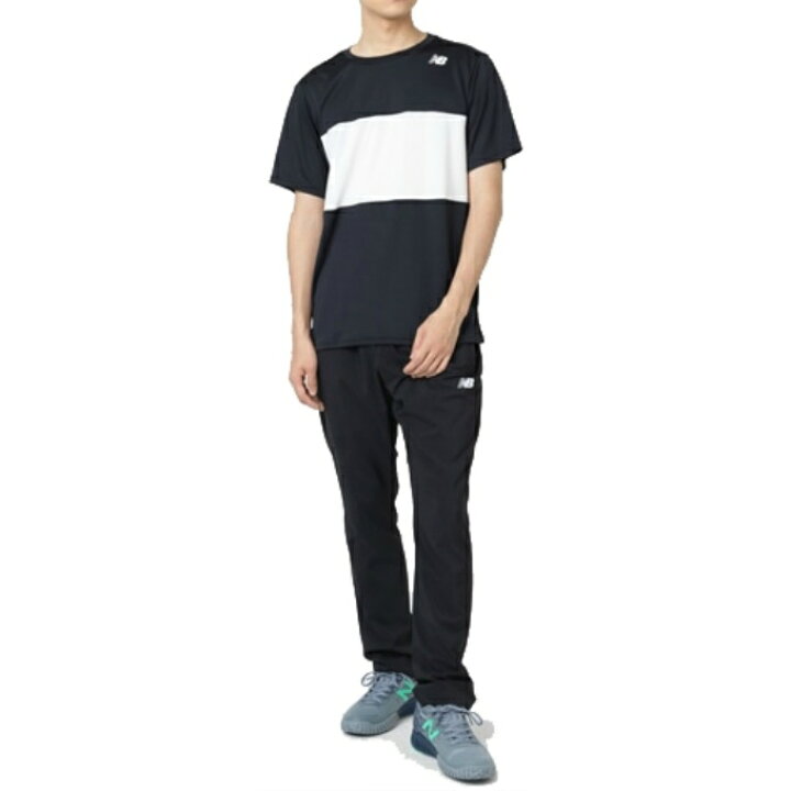 楽天市場 ニューバランス テニスウェア Tシャツ 半袖 メンズ レディース ショートスリーブカラーブロックゲームtシャツ Jmtt9135 New Balance ヒマラヤ楽天市場店