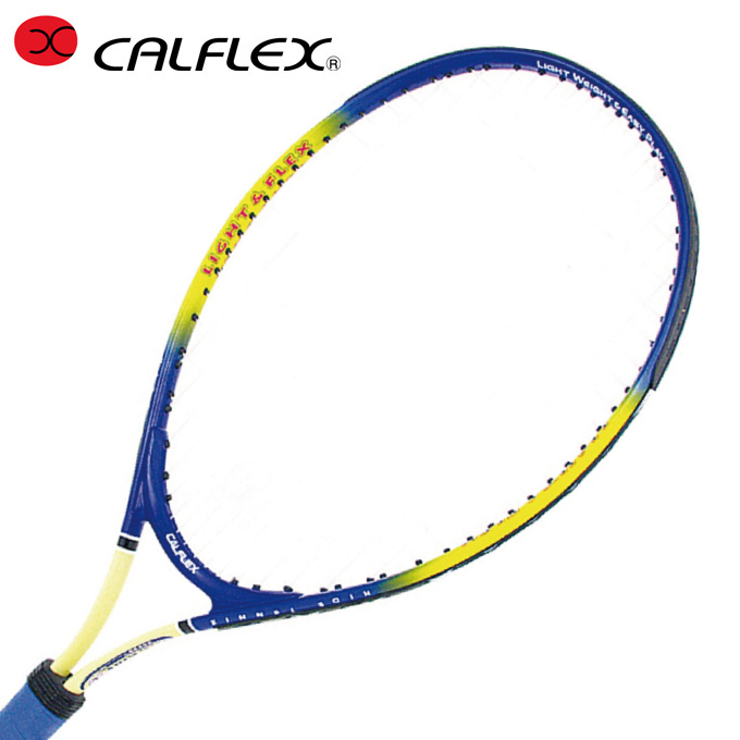 購入後レビュー記入でクーポンプレゼント中 カルフレックス 硬式テニスラケット 張り上げ済み 70％OFFアウトレット 新色追加して再販 ジュニア JRラケット メンズ CAL-23-3 レディース CALFLEX 23インチ