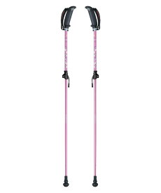 キザキ KIZAKI ウォーキングポール 2本組 レディース 軽量7001細身伸縮アルミ ハング APAI-7H204