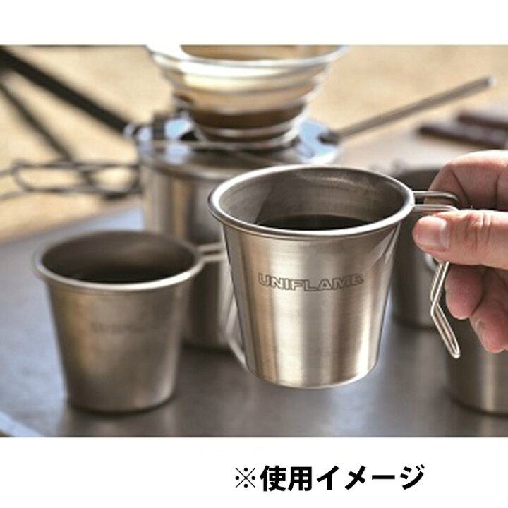 楽天市場】ユニフレーム 食器 マグカップ スタッキングマグ350チタン 