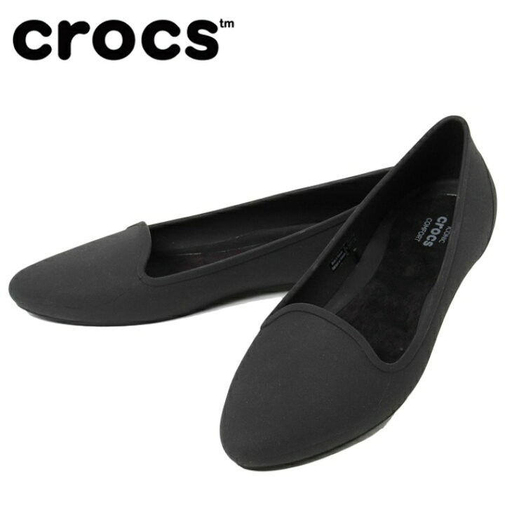 楽天市場 クロックス フラットシューズ レディース Women S Crocs Eve Flat クロックス イヴ フラット ウィメン 3433 001 Crocs ヒマラヤ楽天市場店