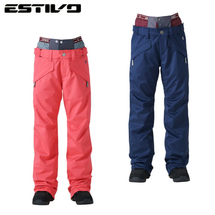 楽天市場】エスティボ ESTIVO スノーボードウェア パンツ レディース 