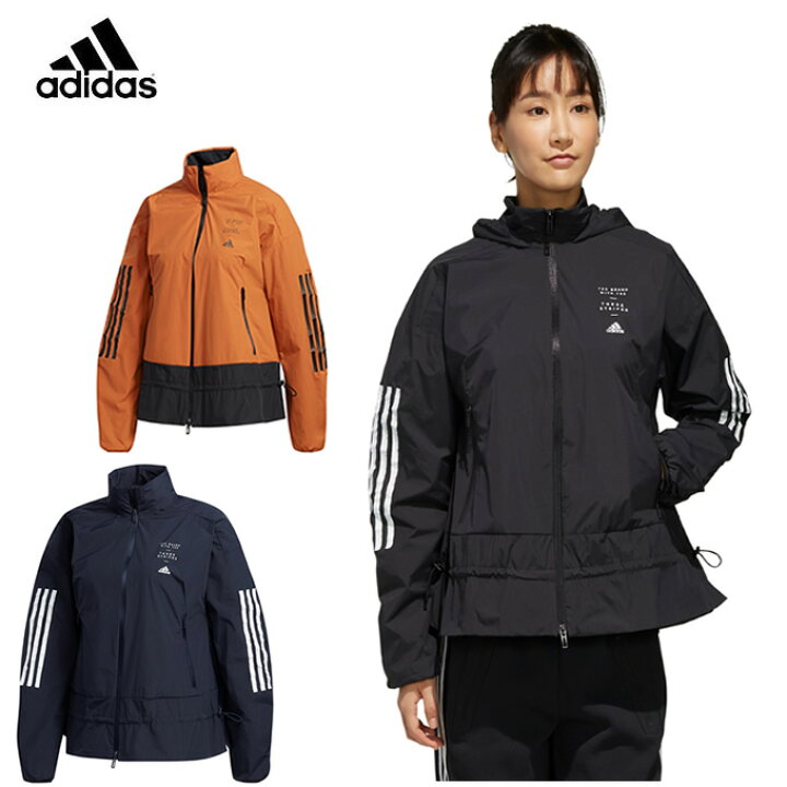 楽天市場 アディダス ウインドブレーカー ジャケット レディース Id ウインド ジャケット Fyi Adidas ヒマラヤ楽天市場店