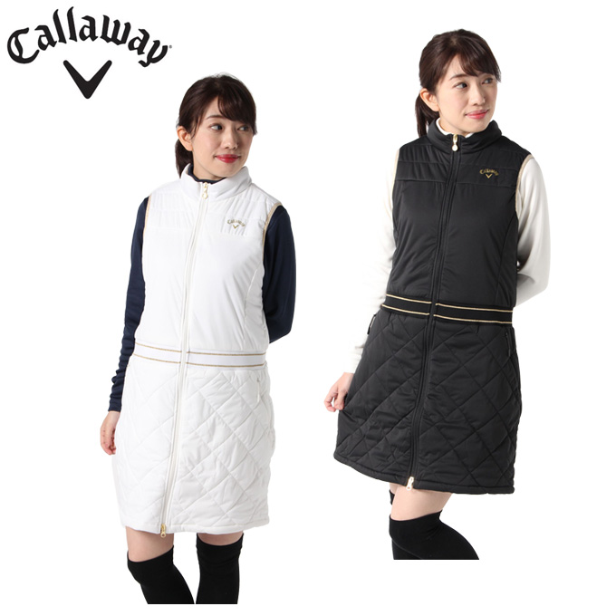 代引き不可】 Callaway キャロウェイ中綿ワンピース ¥12815