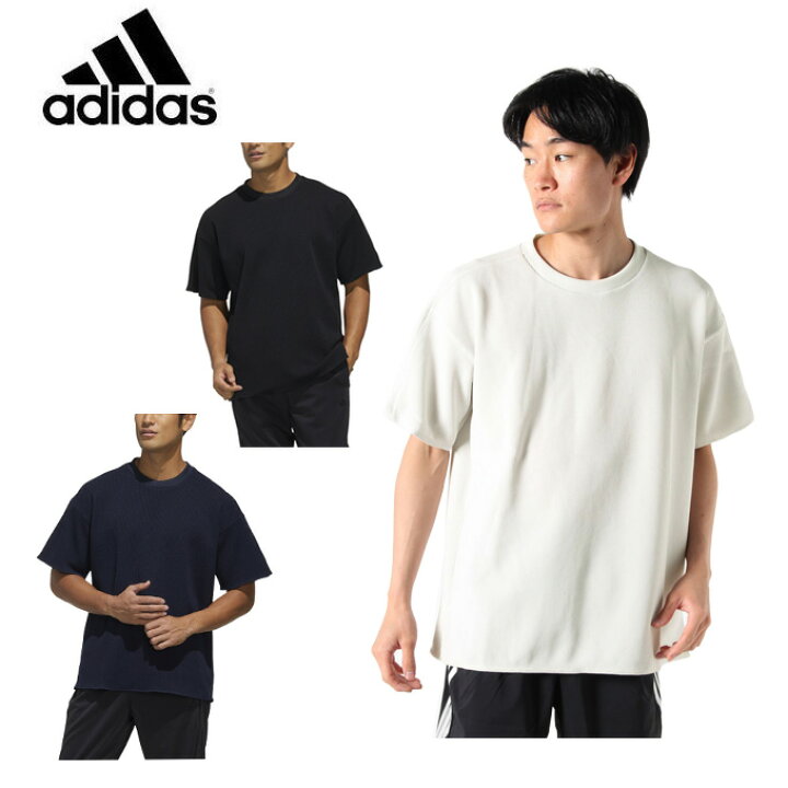 楽天市場 アディダス Tシャツ 半袖 メンズ マストハブ ワッフルtシャツ Gun17 Adidas ヒマラヤ楽天市場店
