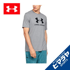 アンダーアーマー Tシャツ 半袖 メンズ Sportstyle Logo SS ビッグロゴ機能T 1358574-036 UNDER ARMOUR