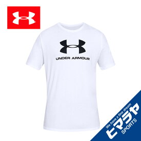 アンダーアーマー Tシャツ 半袖 メンズ Sportstyle Logo SS ビッグロゴ機能T 1358574-100 UNDER ARMOUR