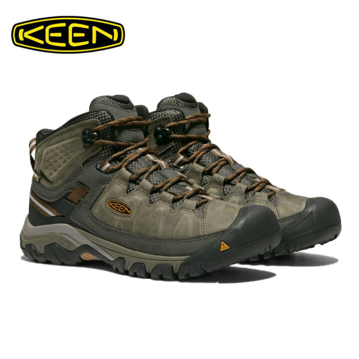 楽天市場 キーン Keen トレッキングシューズ 防水 ミッドカット メンズ ターギー Iii ミッド 防水ハイキングシューズ Bo Gb ヒマラヤ楽天市場店