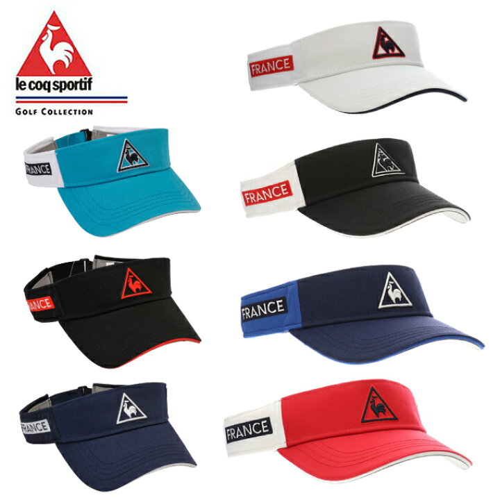 楽天市場 ルコック Le Coq Sportif ゴルフ サンバイザー メンズ Mクリップマーカー付きバイザー Qgbpjc51 ヒマラヤ楽天市場店