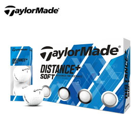 テーラーメイド ゴルフボール 1ダース 12個入 ディスタンス+ソフト DISTANCE+ SOFT 2020 DW-WZ956-JP TaylorMade 公認球