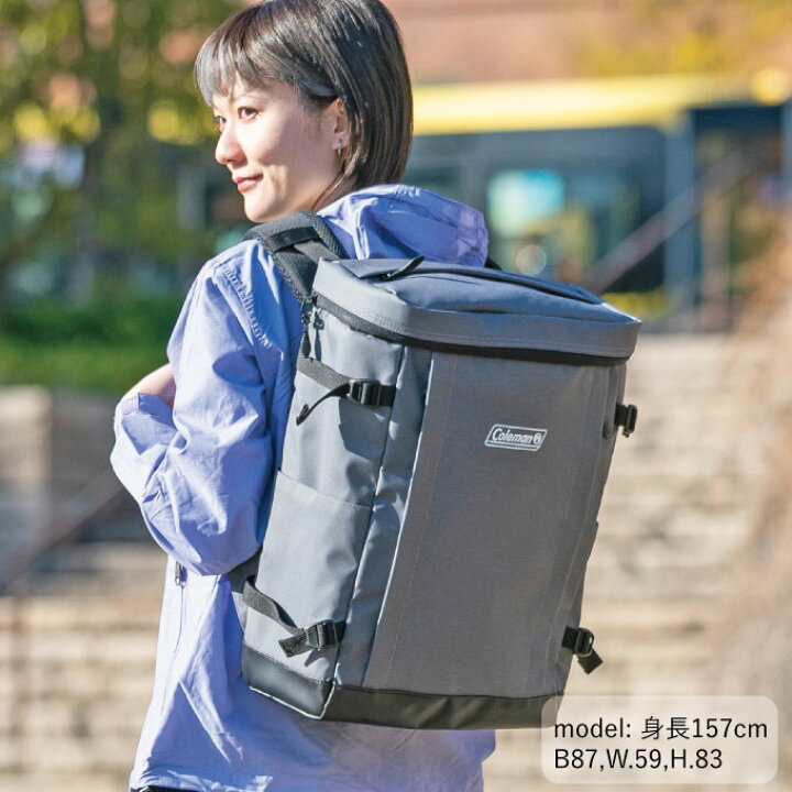 楽天市場 11 30 水 0 00 12 11 日 1 59限定対象商品500円クーポン発行中 コールマン リュックサック 25l メンズ レディース シールド25 グレイ ブラック Coleman バックパック バッグ ヒマラヤ楽天市場店