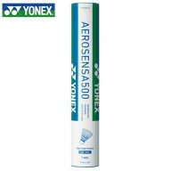 ヨネックス シャトル エアロセンサ500 1ダース 練習用 練習球 AEROSENSA AS-500 YONEX