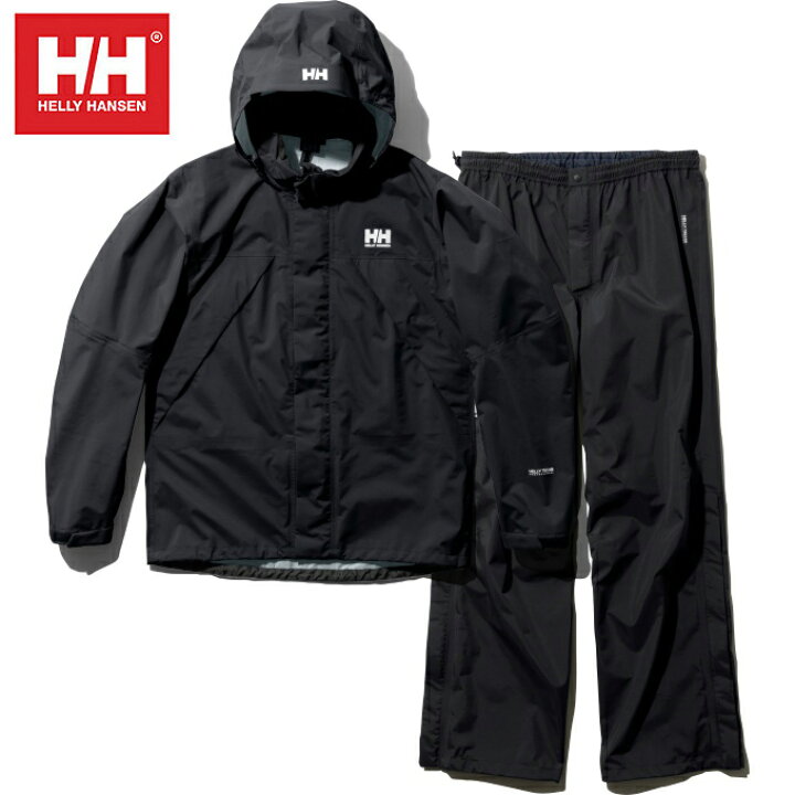 楽天市場】ヘリーハンセン HELLY HANSEN レインウェア上下セット 