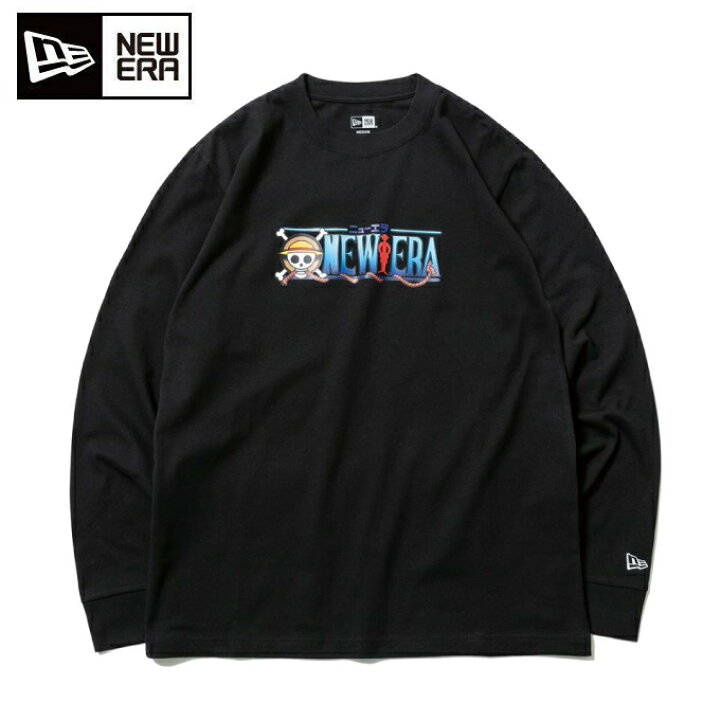 楽天市場 ニューエラ New Era Tシャツ 長袖 メンズ レディース コットン Tシャツ One Piece ワンピース タイトルロゴ ブラック ヒマラヤ楽天市場店 楽天市場 ニューエラ New Era Tシャツ 長袖 メンズ レディース コットン Tシャツ One Piece ワンピース タイトルロゴ ブラック ヒマラヤ楽天市場店