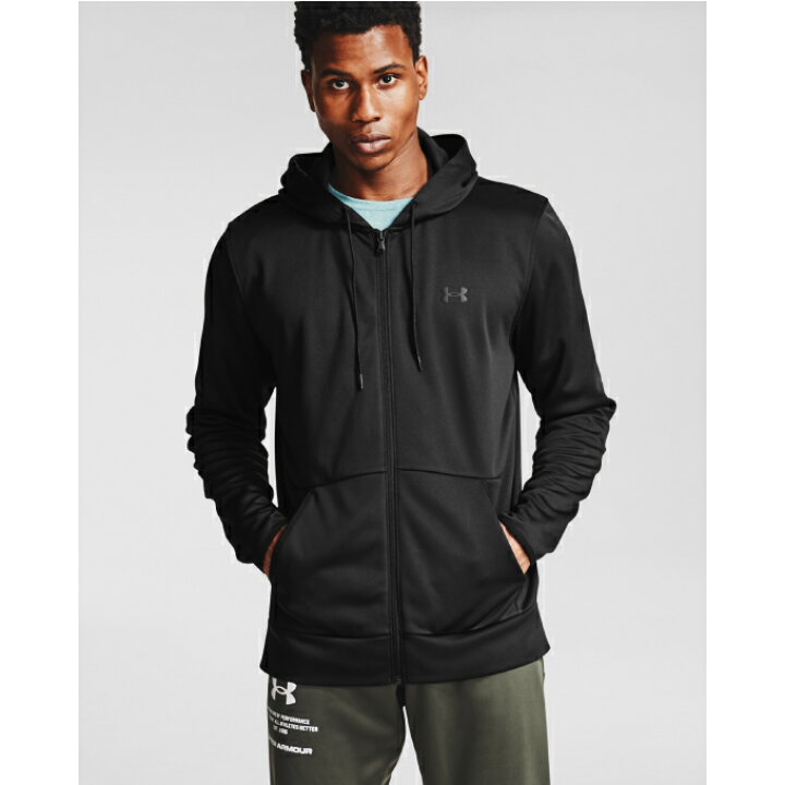 楽天市場】アンダーアーマー パーカー メンズ アーマーフリース フルジップフーディー 1357110-001 ブラック UNDER ARMOUR  スウェットパーカー ワンポイント : ヒマラヤ楽天市場店