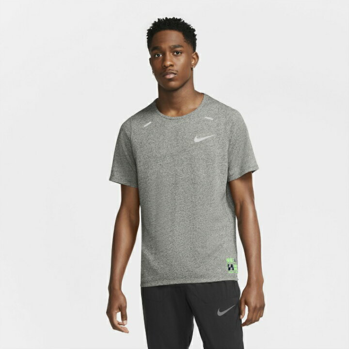 ナイキ Nike メンズ 陸上 ランニング 半袖tシャツ ナイキ Dri Fit マイラー ウィンドランナー Gx S S トップ Cu ブラック ナイキ ランニングtシャツ Chateaujoliet Com