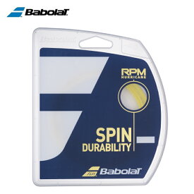 バボラ Babolat 硬式テニスガット RPM ハリケーン 12M 241141-125