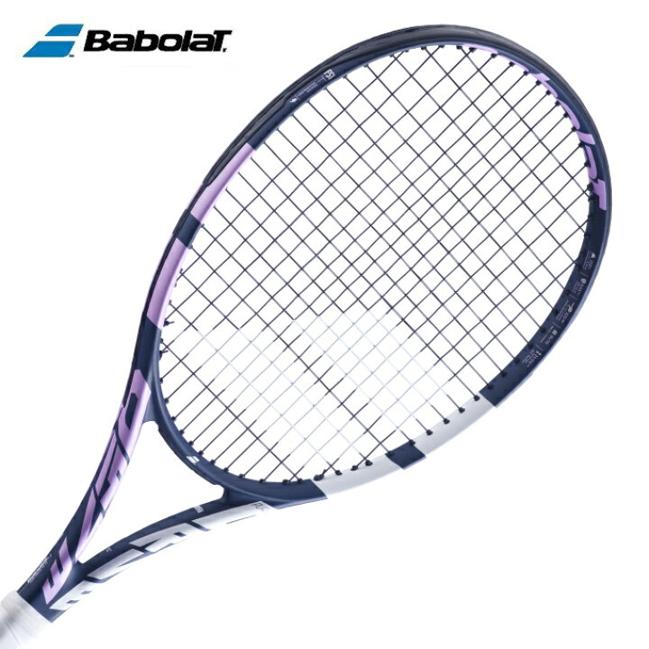 楽天市場】バボラ Babolat 硬式テニスラケット 張り上げ済み ピュア 