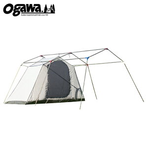 【全品対象最大10%OFFクーポン 10/24 20:00〜10/27 1:59】オガワテント OGAWA テント ロッジ型 ロッジシェルター T/Cインナー2人用 3592