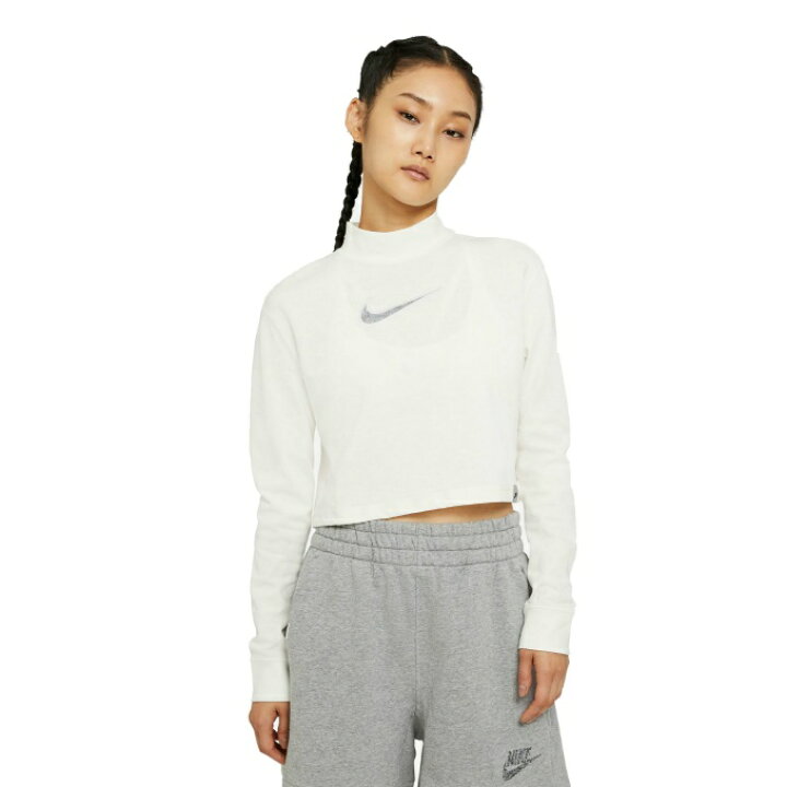 楽天市場 ナイキ Tシャツ 長袖 レディース Nsw サスティーン S S クロップtシャツ Dc0642 901 Nike ヒマラヤ楽天市場店