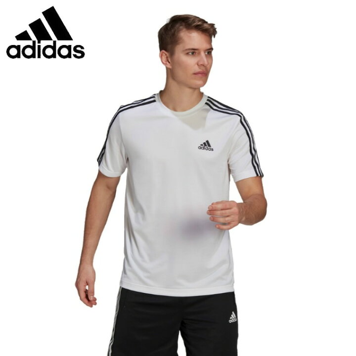 楽天市場 アディダス Tシャツ 半袖 メンズ D2m 3ストライプス Tシャツ Gm2156 Adidas ヒマラヤ楽天市場店