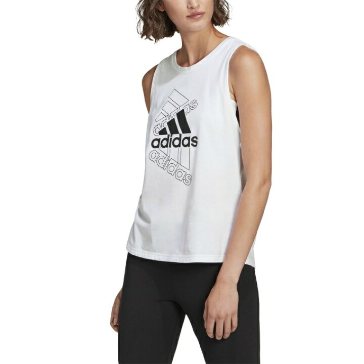 楽天市場 アディダス ノースリーブシャツ レディース エッセンシャルズ スタックド ロゴタンクトップ Gl1401 Adidas ヒマラヤ楽天市場店