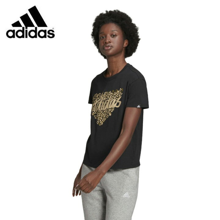 楽天市場 アディダス Tシャツ 半袖 レディース レオパード グラフィック Tシャツ Leopard Graphic Tee Gl0852 238 Adidas ヒマラヤ楽天市場店