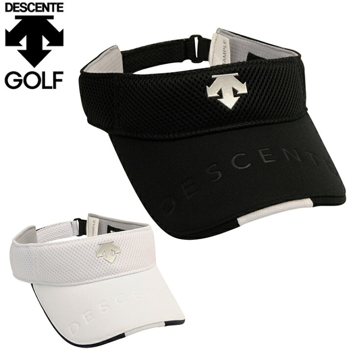 楽天市場 デサントゴルフ Descente Golf ゴルフ サンバイザー メンズ クーリングロゴバイザー Dgbrjc56 ヒマラヤ楽天市場店