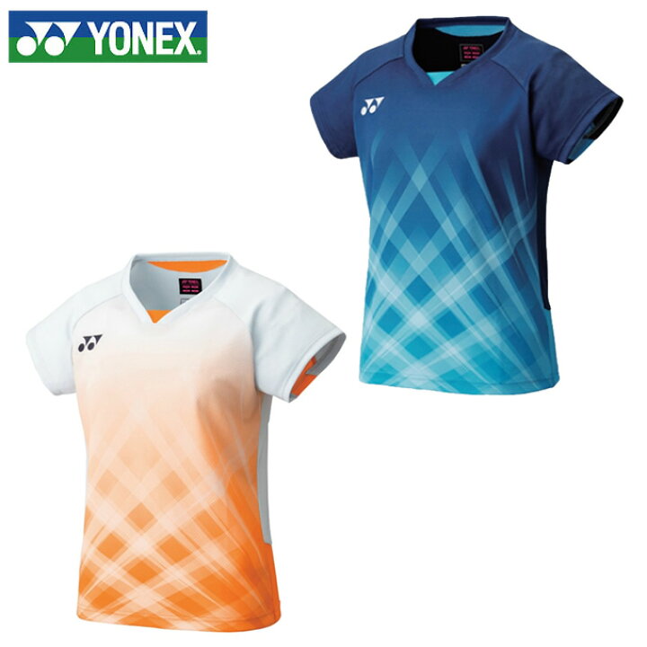 楽天市場 ヨネックス バドミントンウェア ゲームシャツ レディース フィットシャツ バド日本代表 611 Yonex ヒマラヤ楽天市場店