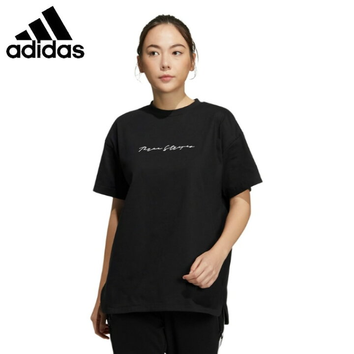 楽天市場 アディダス Tシャツ 半袖 レディース オーバーサイズ 半袖ｔシャツ H La466 Adidas ヒマラヤ楽天市場店