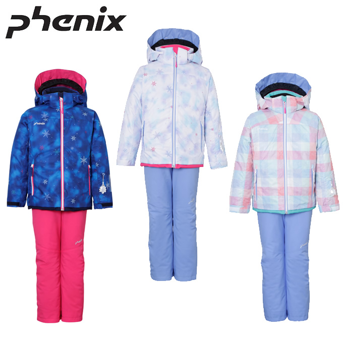 フェニックス Phenix スキーウェア 上下セット ジュニア Snow Crystal Kid's Two-piece PSAH22P75 |  ヒマラヤ楽天市場店