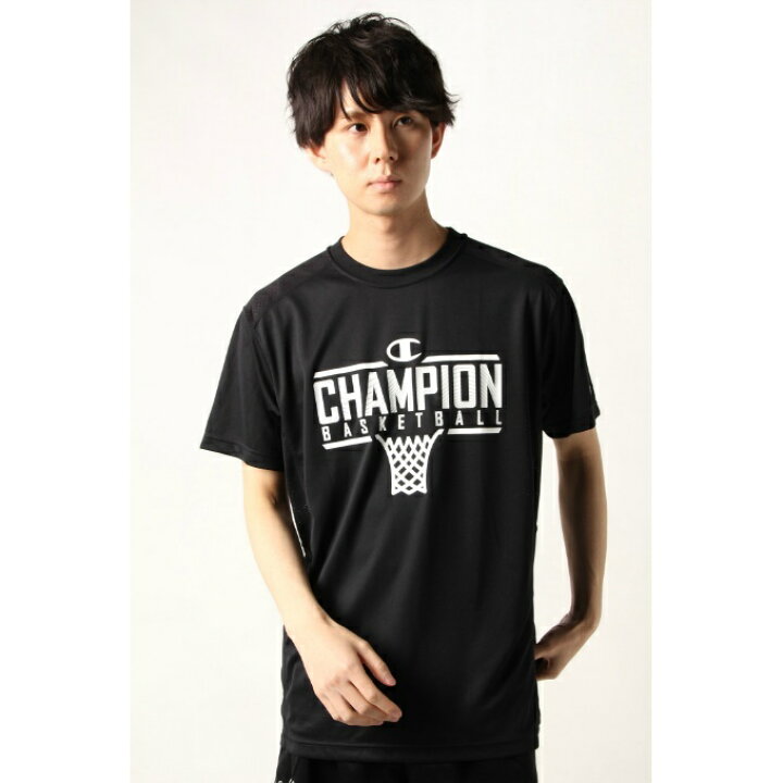 834円 全品送料0円 チャンピオン CHAMPION バスケットボールウェア ショートスリーブTシャツ CAGERS C3-VB356 010 メンズ