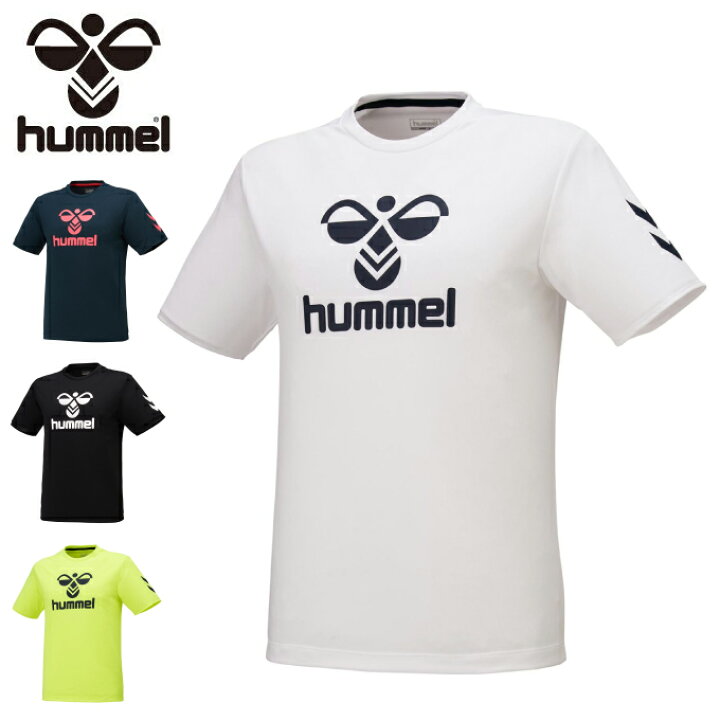 ヒュンメル hummel ハンドボールウェア 半袖シャツ メンズ BASIC BIG ロゴTシャツ HAY2122 : ヒマラヤ店