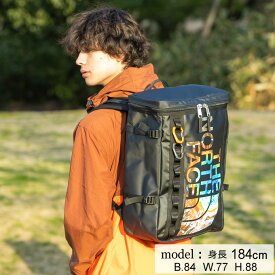 【まとめ買いで最大ポイント10倍6/4 20：00〜6/11 1：59】ザ・ノース・フェイス リュックサック 30L メンズ レディース ノベルティBCヒューズボックス NM81939 YS THE NORTH FACE バックパック 大容量 スクエアバッグノースフェイス