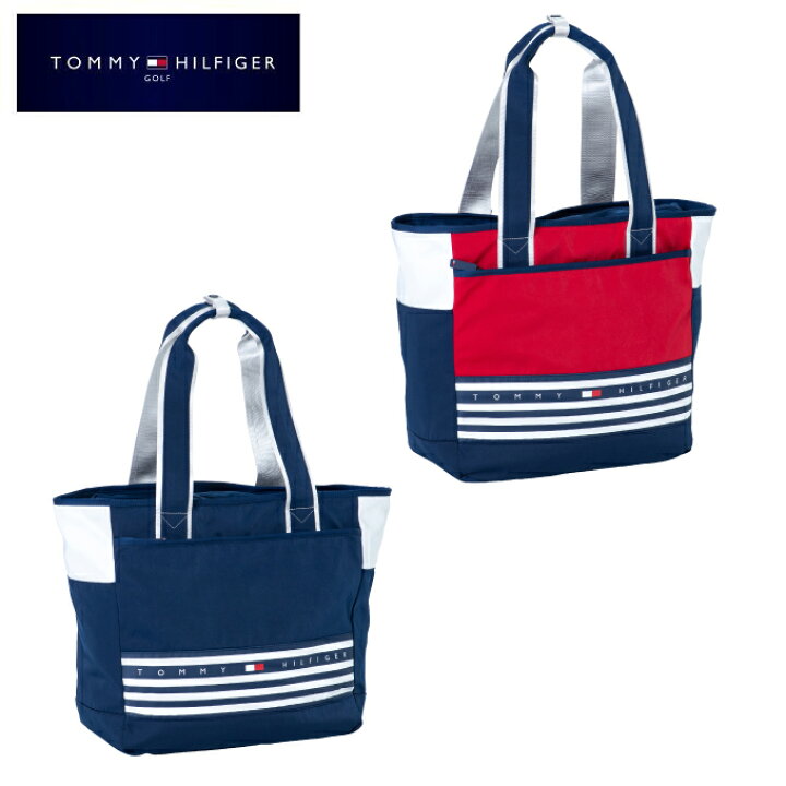 楽天市場 トミーヒルフィガーゴルフ Tommy Hilfiger Golf トートバッグ メンズ Stripe Tote Bag Thmg1sbm ヒマラヤ楽天市場店