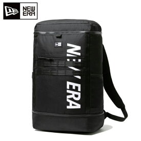 ニューエラ NEW ERA バックパック メンズ レディース ボックスパック ラージ 46L プリントロゴ ブラック 12674103