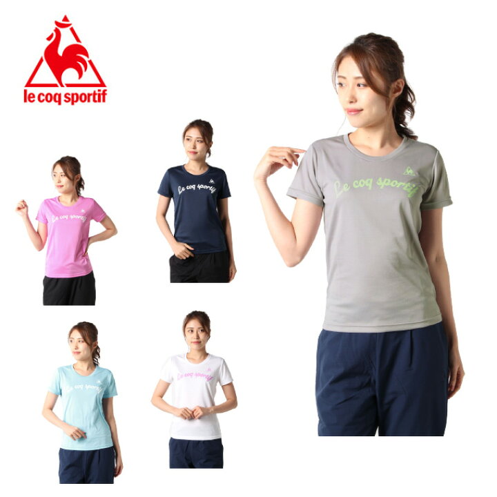 楽天市場 ルコック Le Coq Sportif Tシャツ 半袖 レディース アーチロゴ 半袖機能tシャツ Qmwnja03at ヒマラヤ楽天市場店
