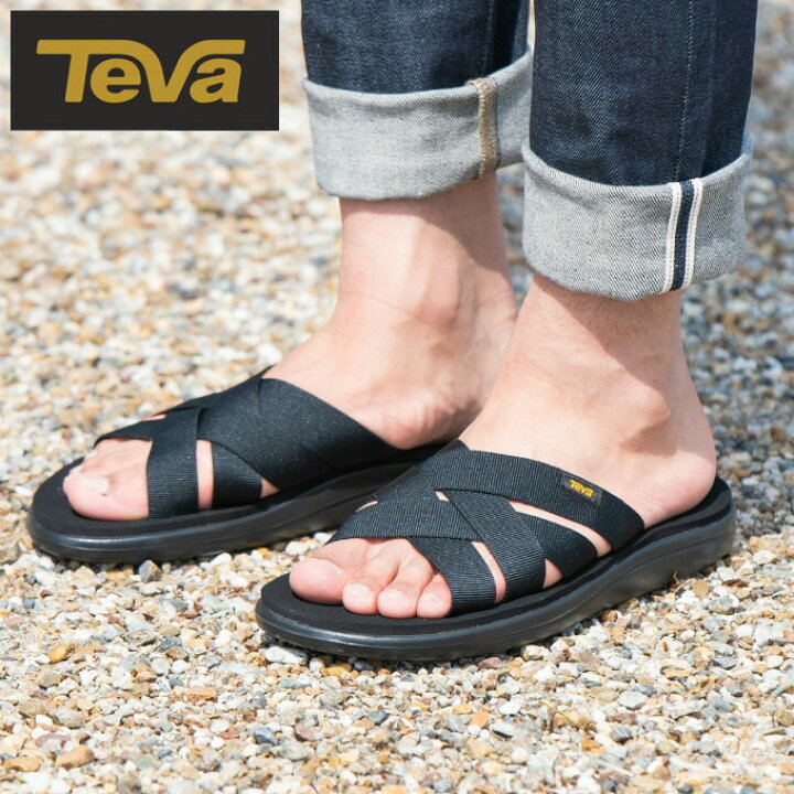 楽天市場】テバ TEVA サンダル メンズ VOYA SLIDE ボヤ スライド 