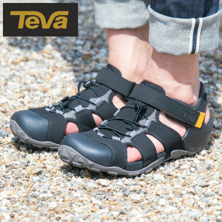 楽天市場 テバ Teva ストラップサンダル メンズ Flintwood フリントウッド Blk ヒマラヤ楽天市場店