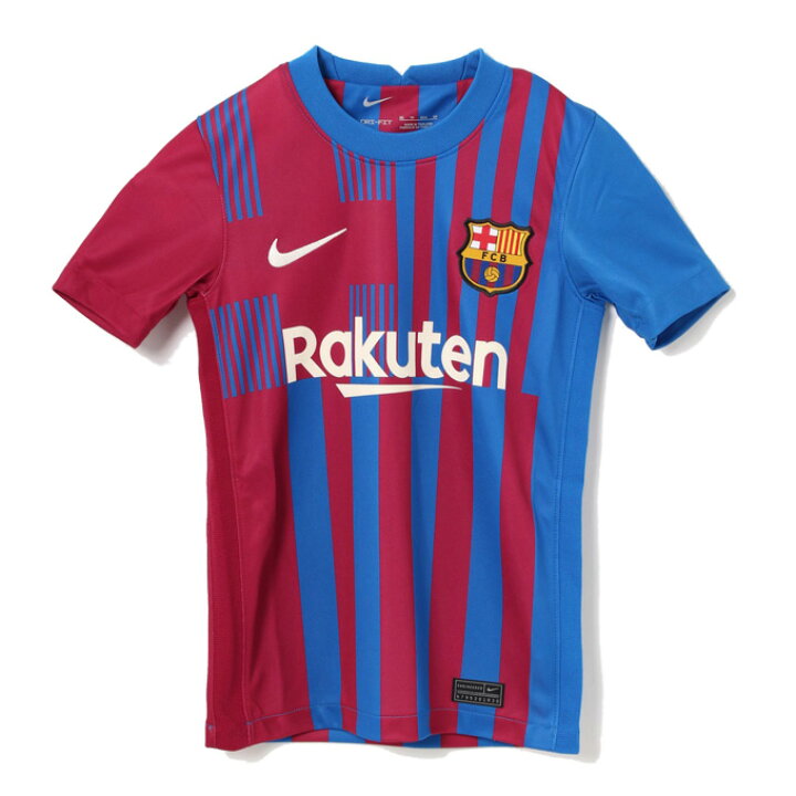 楽天市場 ナイキ サッカーウェア レプリカシャツ ジュニア Fc バルセロナ 21 22 スタジアム ホーム Cv22 428 Nike ヒマラヤ楽天市場店