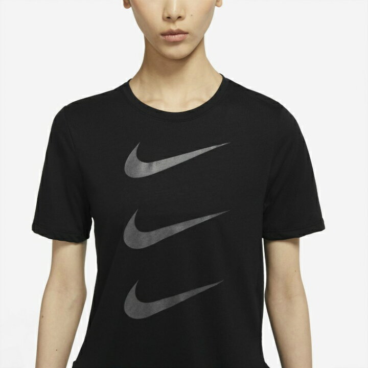 楽天市場 ナイキ ランニングウェア Tシャツ 半袖 レディース ラン ディビジョン Dc4324 010 Nike ヒマラヤ楽天市場店
