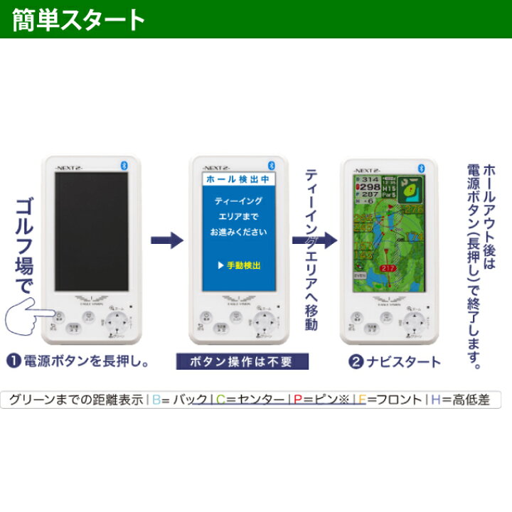 楽天市場】イーグルビジョン EAGLE VISION ゴルフ GPSナビ イーグル 