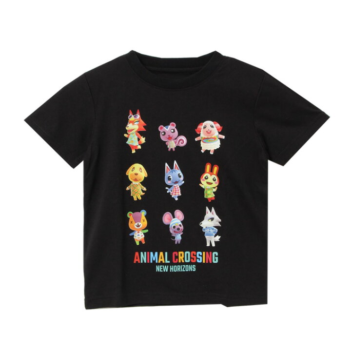 楽天市場 あつまれどうぶつの森 Tシャツ 半袖 ジュニア 3dキャラtシャツ ヒマラヤ楽天市場店