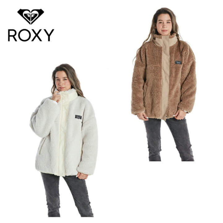 楽天市場 ロキシー Roxy アウタージャケット レディース Your Hand Stand ボア ジャケット Rzp ヒマラヤ楽天市場店
