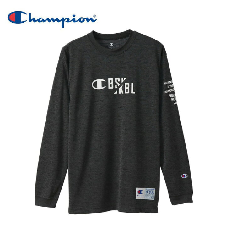楽天市場】チャンピオン Champion バスケットボール 長袖シャツ メンズ ロングスリーブTシャツ C3-UB440-099 : ヒマラヤ楽天市場店 楽天市場】チャンピオン Champion バスケットボール 長袖シャツ メンズ ロングスリーブTシャツ C3-UB440-099 : ヒマラヤ楽天市場店