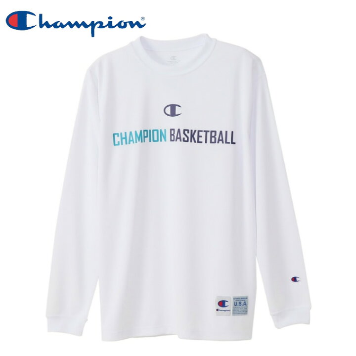 買い物 チャンピオン Champion バスケットボール 長袖シャツ メンズ UCLAロングスリーブTシャツ C3-WB463-090 