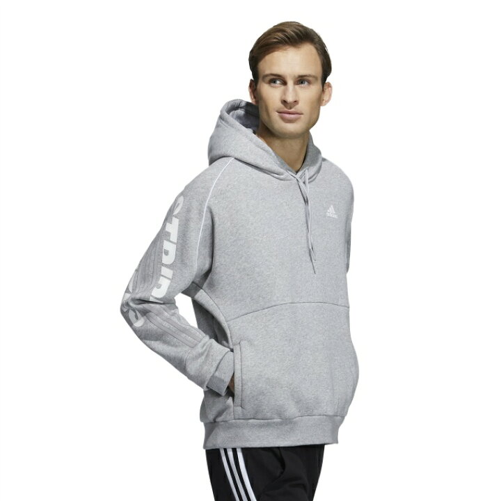 楽天市場 アディダス パーカー メンズ プルオーバースウェット ルーズフィット Gt6393 Bn647 グレー Adidas スウェットパーカー ヒマラヤ楽天市場店