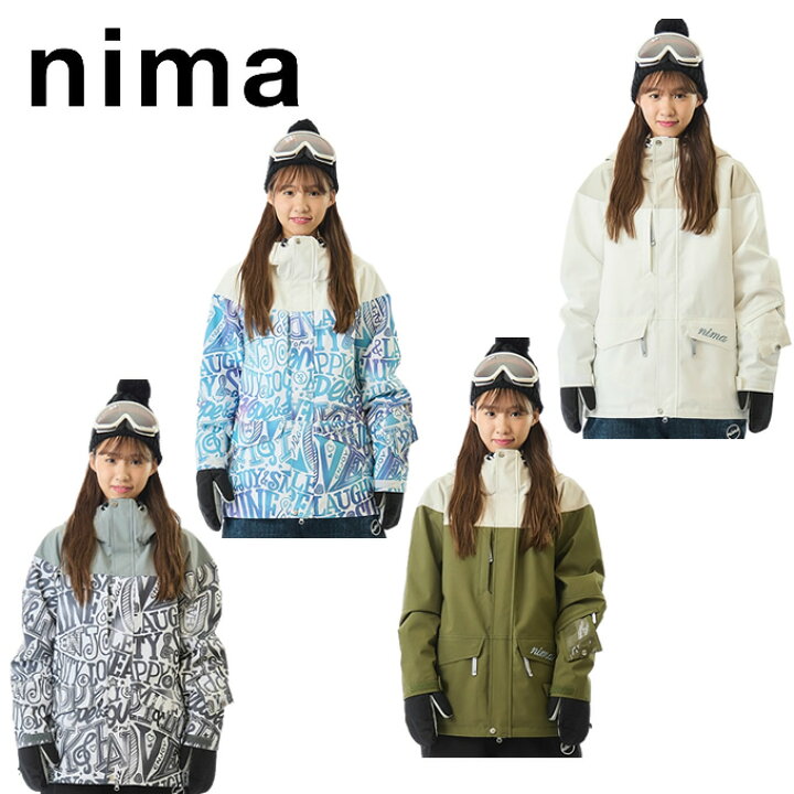楽天市場】ニーマ nima スノーボードウェア ジャケット レディース SNB  