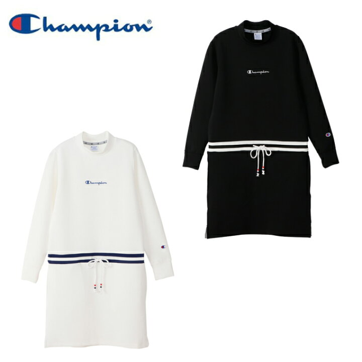 楽天市場 チャンピオン Champion ゴルフウェア ワンピース レディース モックネックストレッチワンピース Cw Ug402 ヒマラヤ楽天市場店